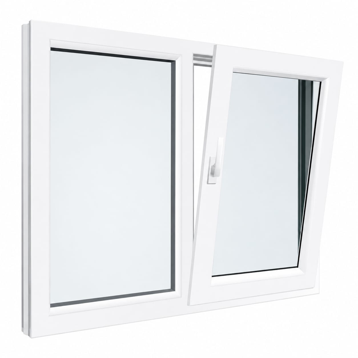 Janela Oscilobatente em PVC